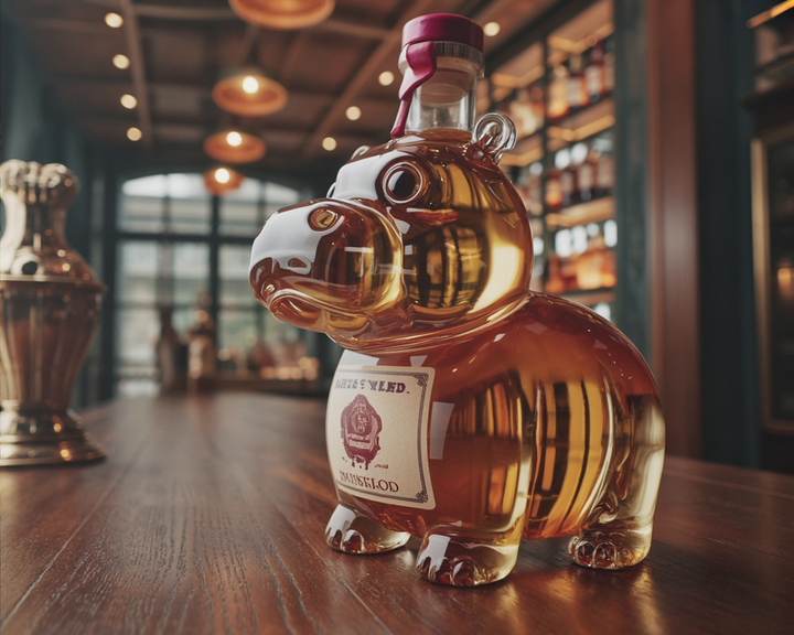 Whiskey Bottle - Hippo Edition