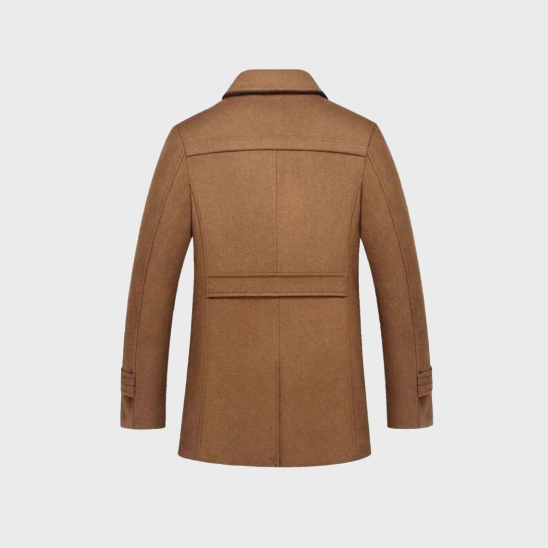 Andre | Classic Wool Peacoat