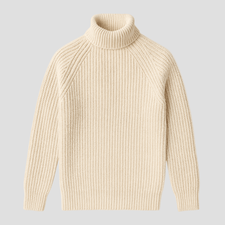 Ethan | Chunky Wool Turtleneck Sweater