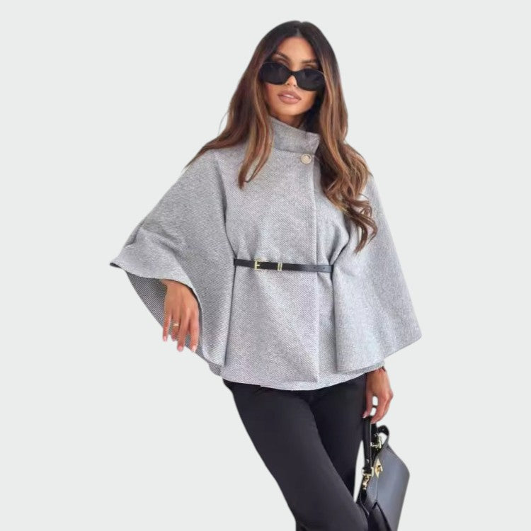 Alma – Elegant Jacket with Belt