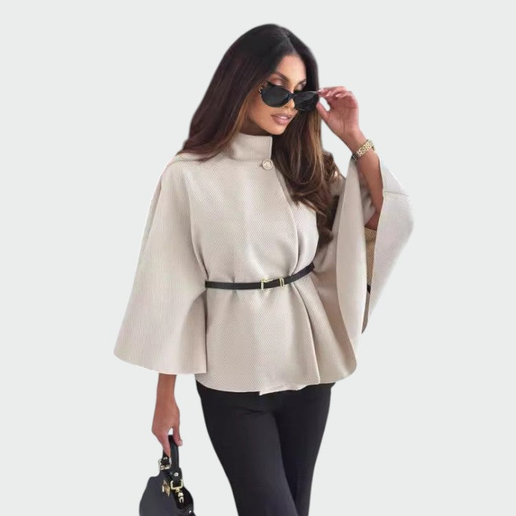 Alma – Elegant Jacket with Belt