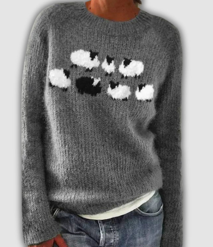 Melissa™ - Wygodny Retro Sweter