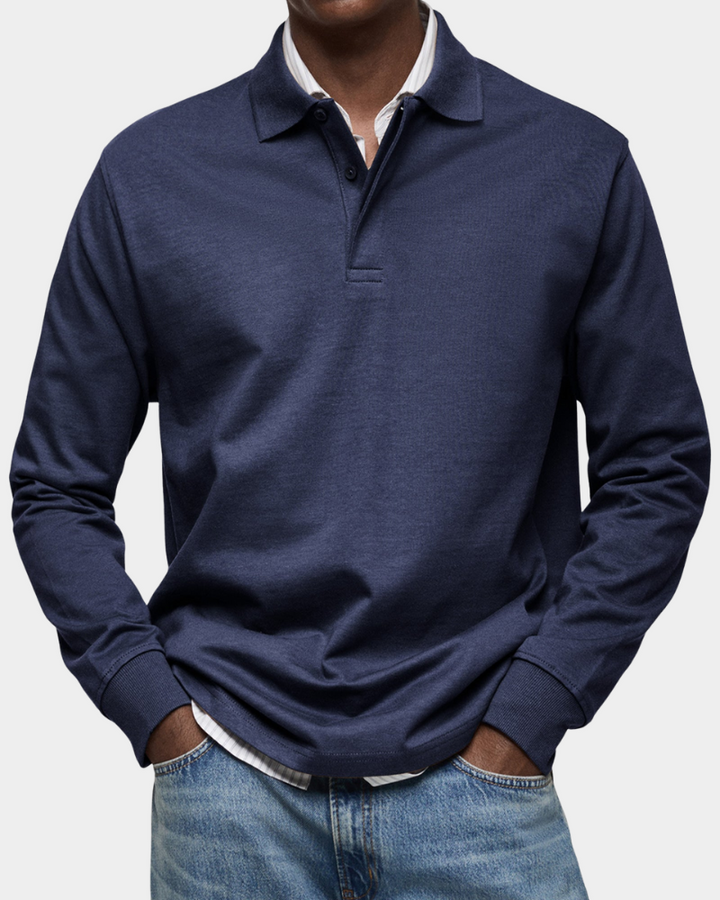 Maël | Classic Long Sleeve Polo