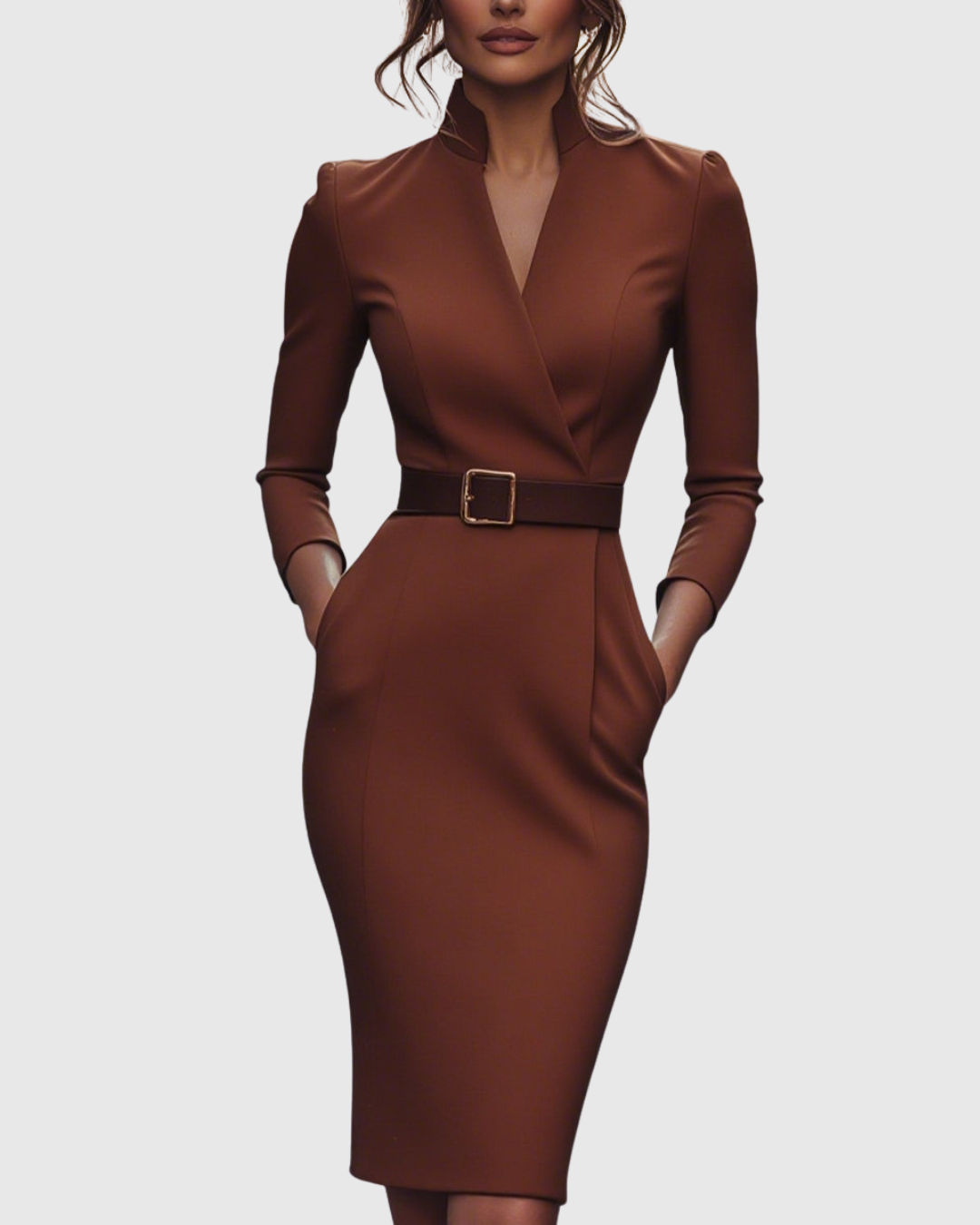 Claribel | Elegant Midi Dress