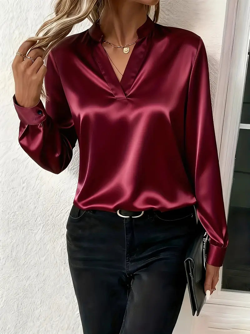 Blusa Elegante in Raso