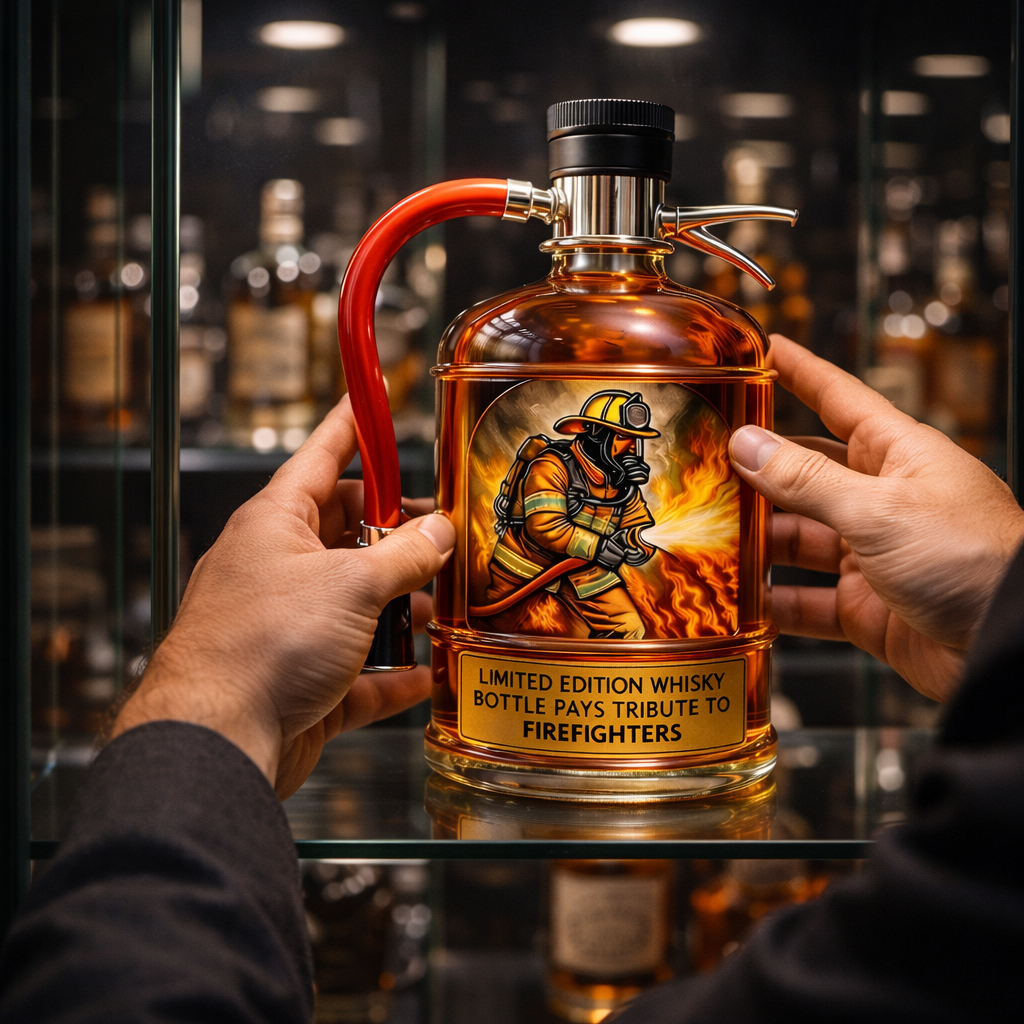 Whiskey Bottle - Fire Extinguisher Edition