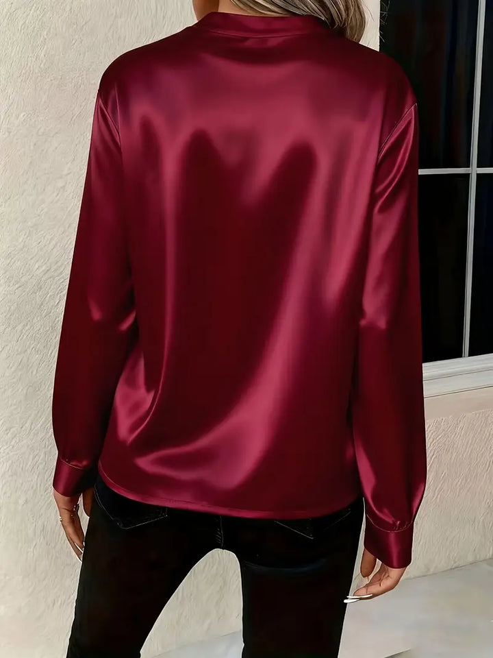 Blusa Elegante in Raso