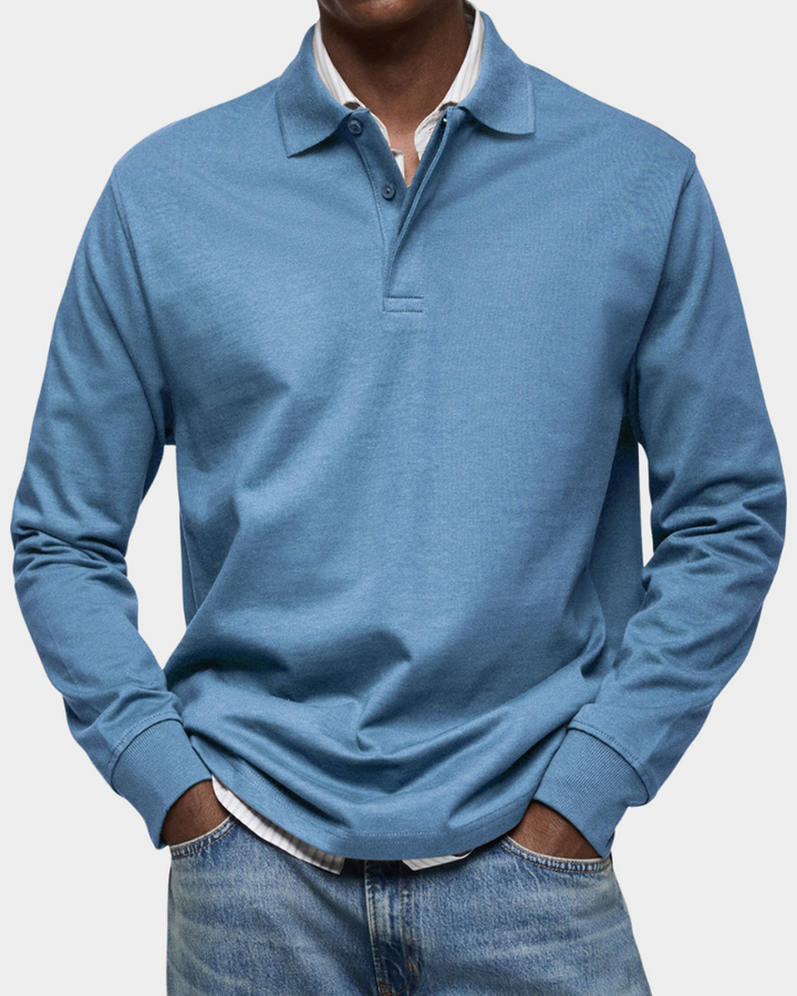 Maël | Classic Long Sleeve Polo