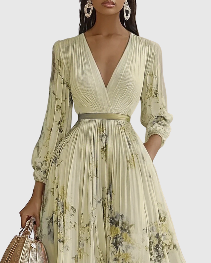 Rowella | Elegant Maxi Dress with Ruffles