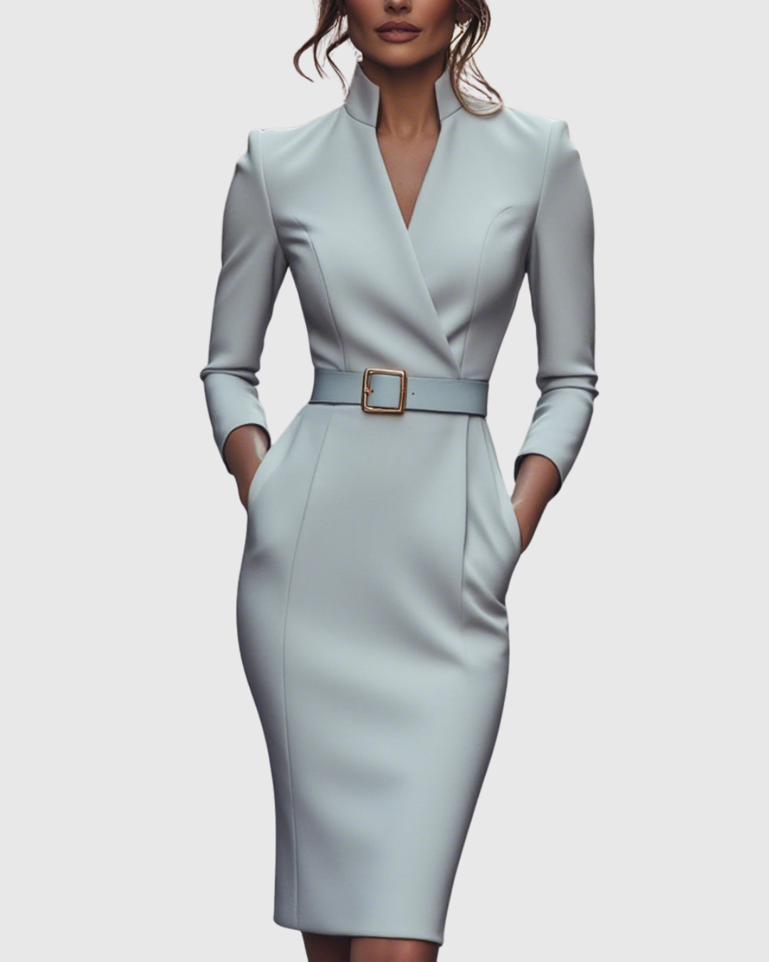 Claribel | Elegant Midi Dress