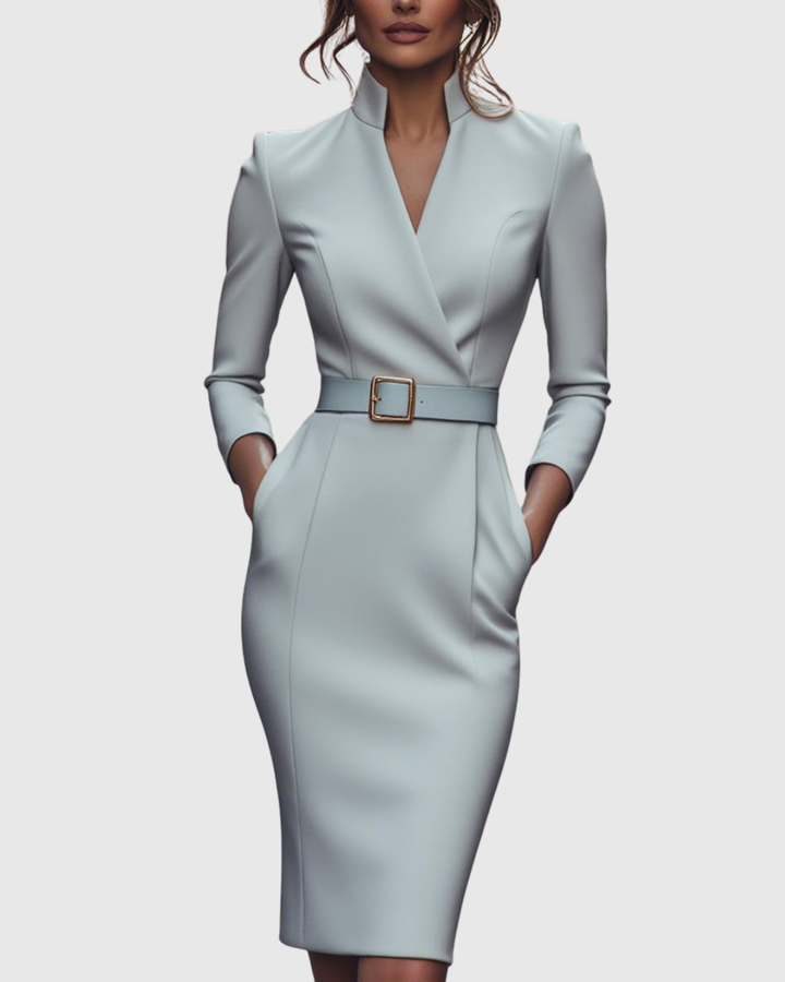 Claribel | Elegant Midi Dress
