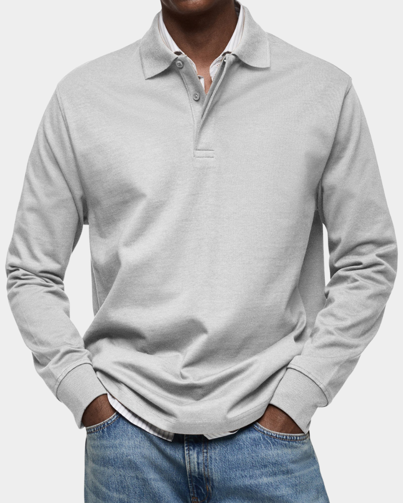 Maël | Classic Long Sleeve Polo