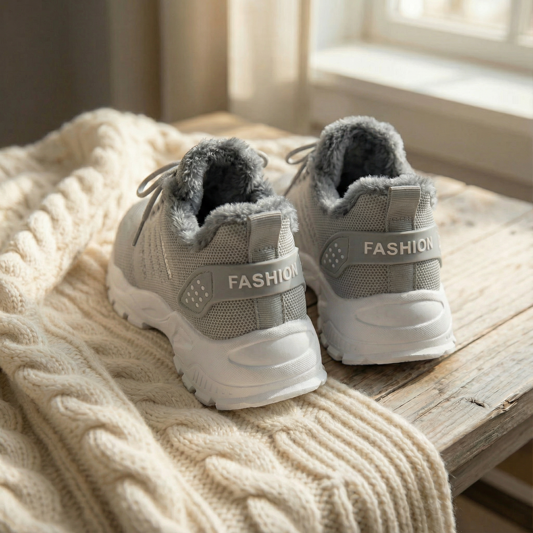 Margaret™ | Fleece Comfort Sneakers
