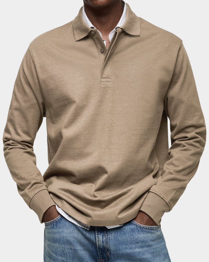 Maël | Classic Long Sleeve Polo