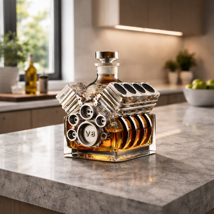Whisky Bottle - Motorcycle Edition