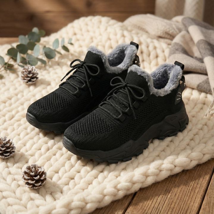 Margaret™ | Fleece Comfort Sneakers