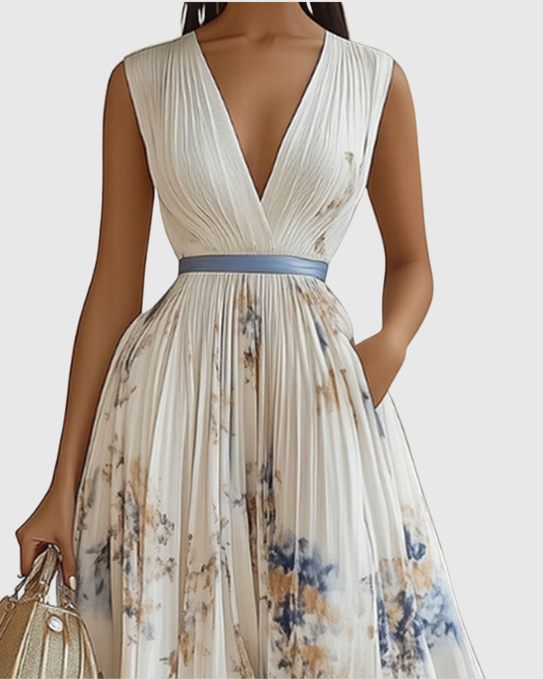 Rowella | Elegant Maxi Dress with Ruffles