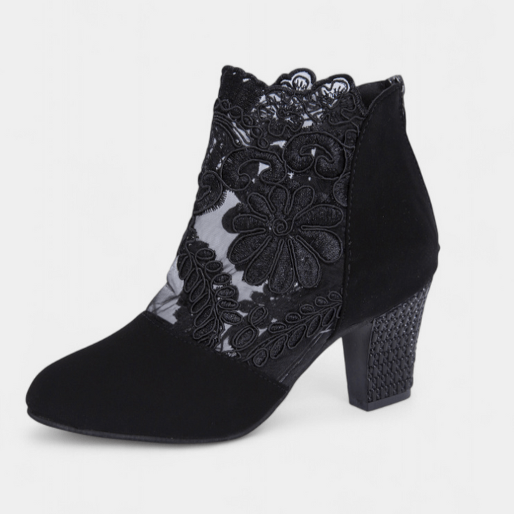 Charlotte™ | Eleganckie Szpilki z Kwiatowym Motywem