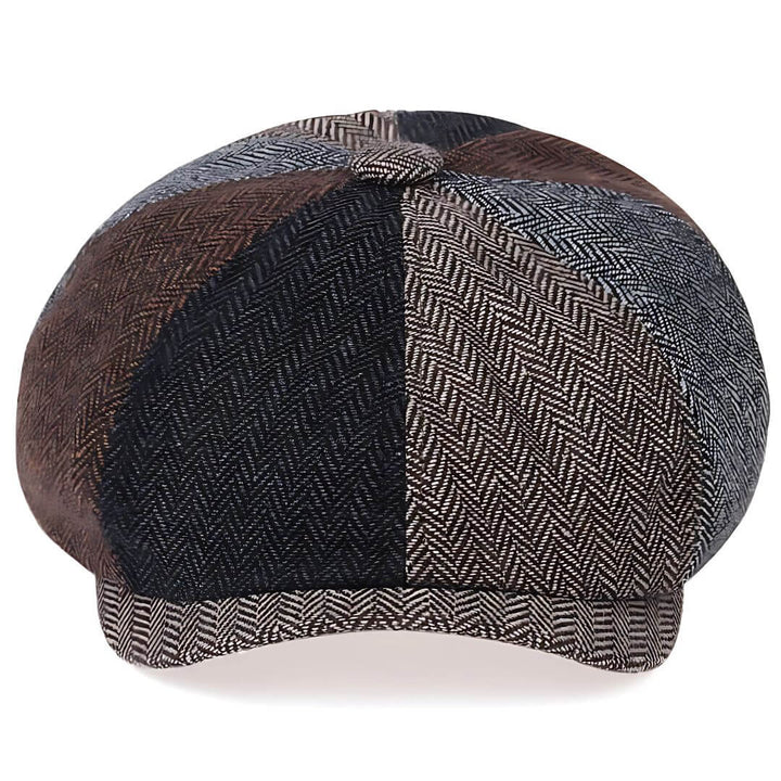 Wool Blend Patchwork Cap | CLEVELAND