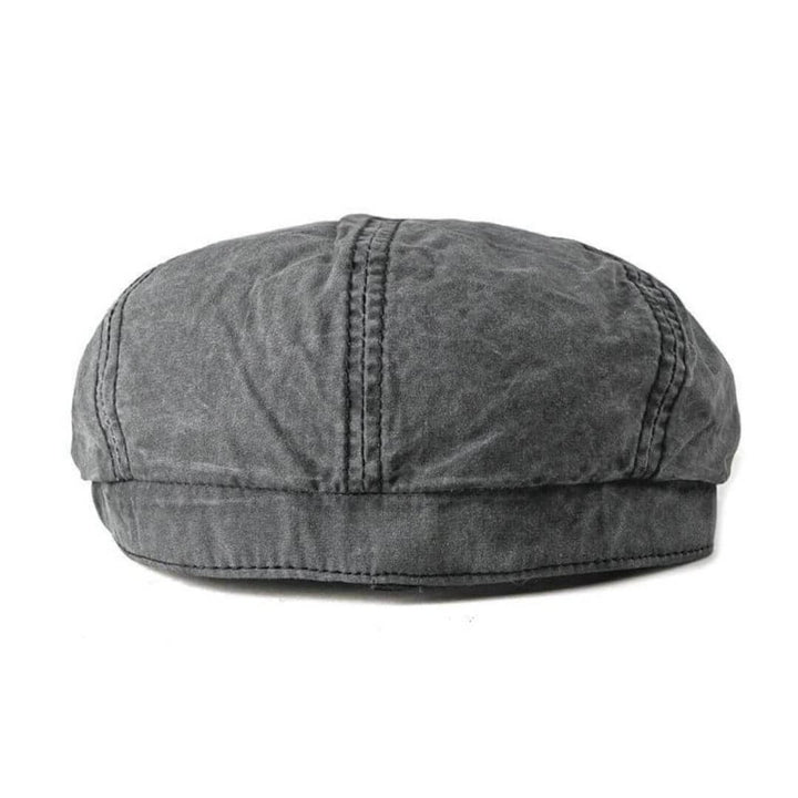 Washed Cotton Newsboy Cap | MALIBU
