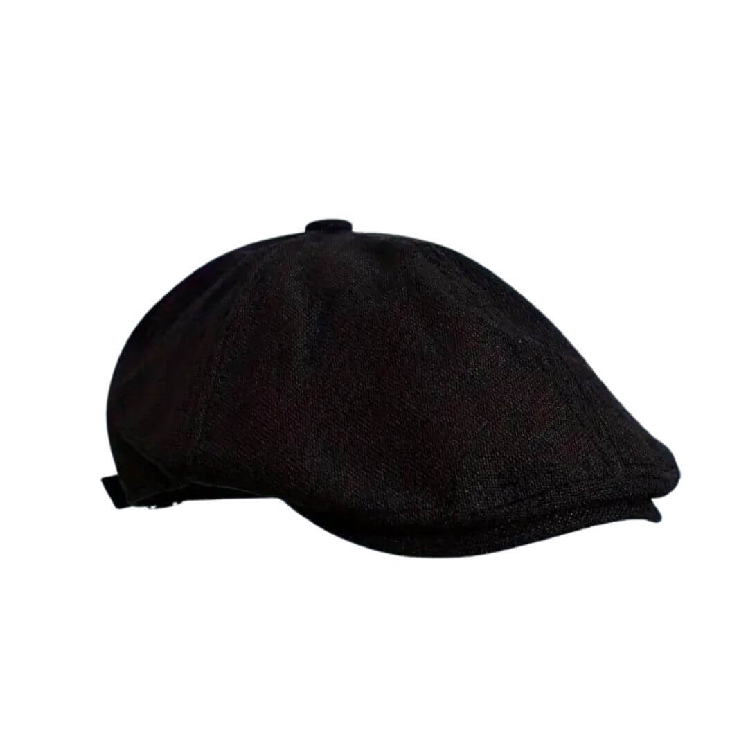 Linen Blend Flat Cap | MUNICH