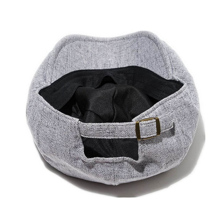 Linen Cotton Flat Cap | ASPEN