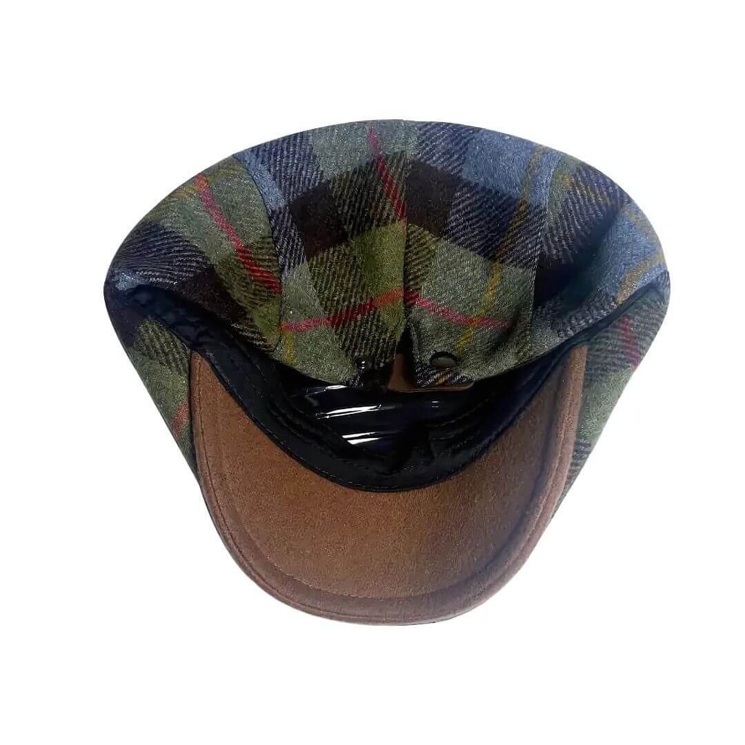 Wool Blend Flat Cap | GLACIER