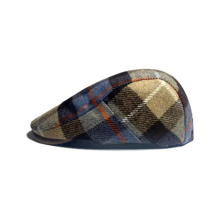 Wool Blend Flat Cap | GLACIER