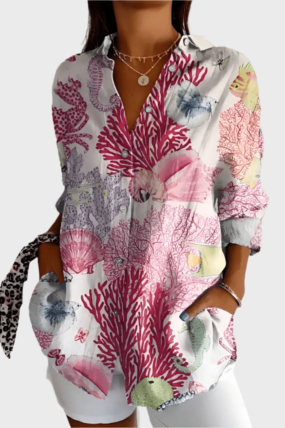 Cotton Floral Shirt