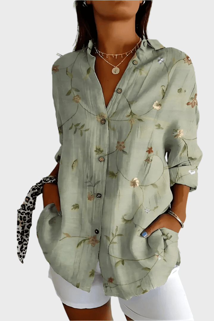 Cotton Floral Shirt