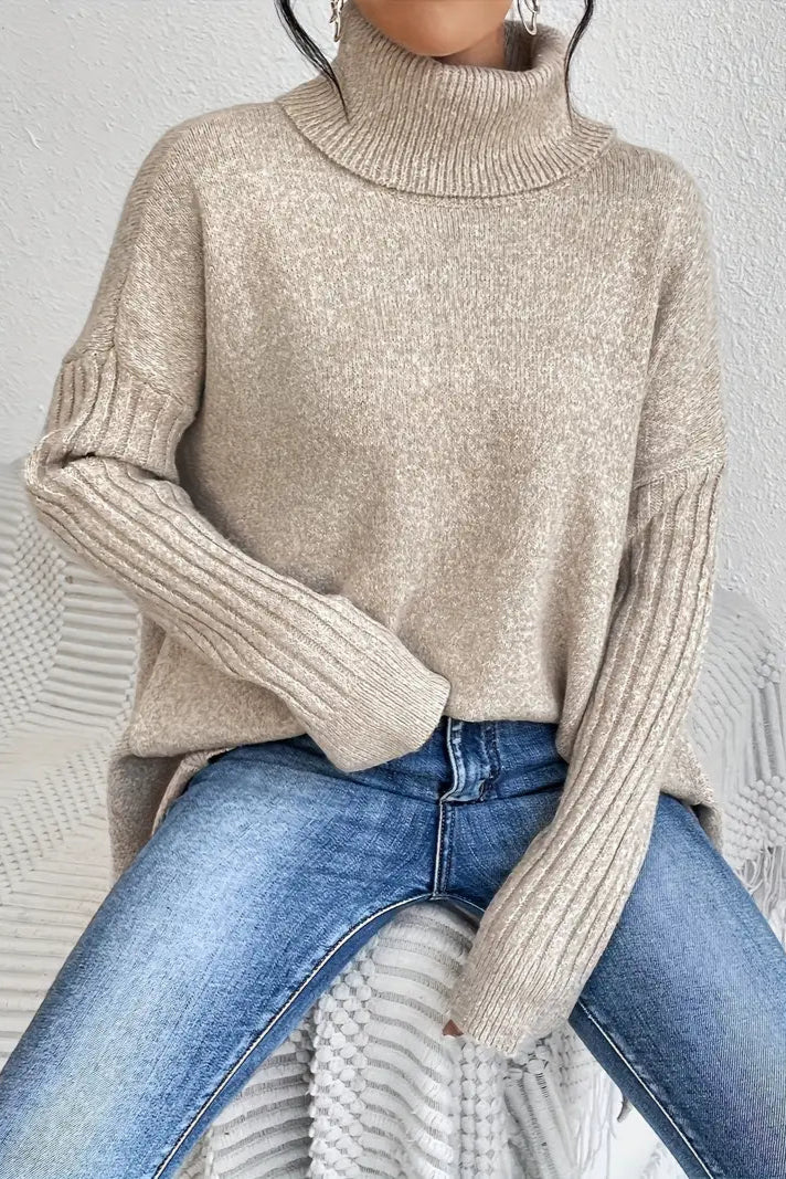 Brigitte™ dlouhý svetr – Stylový & nadčasový