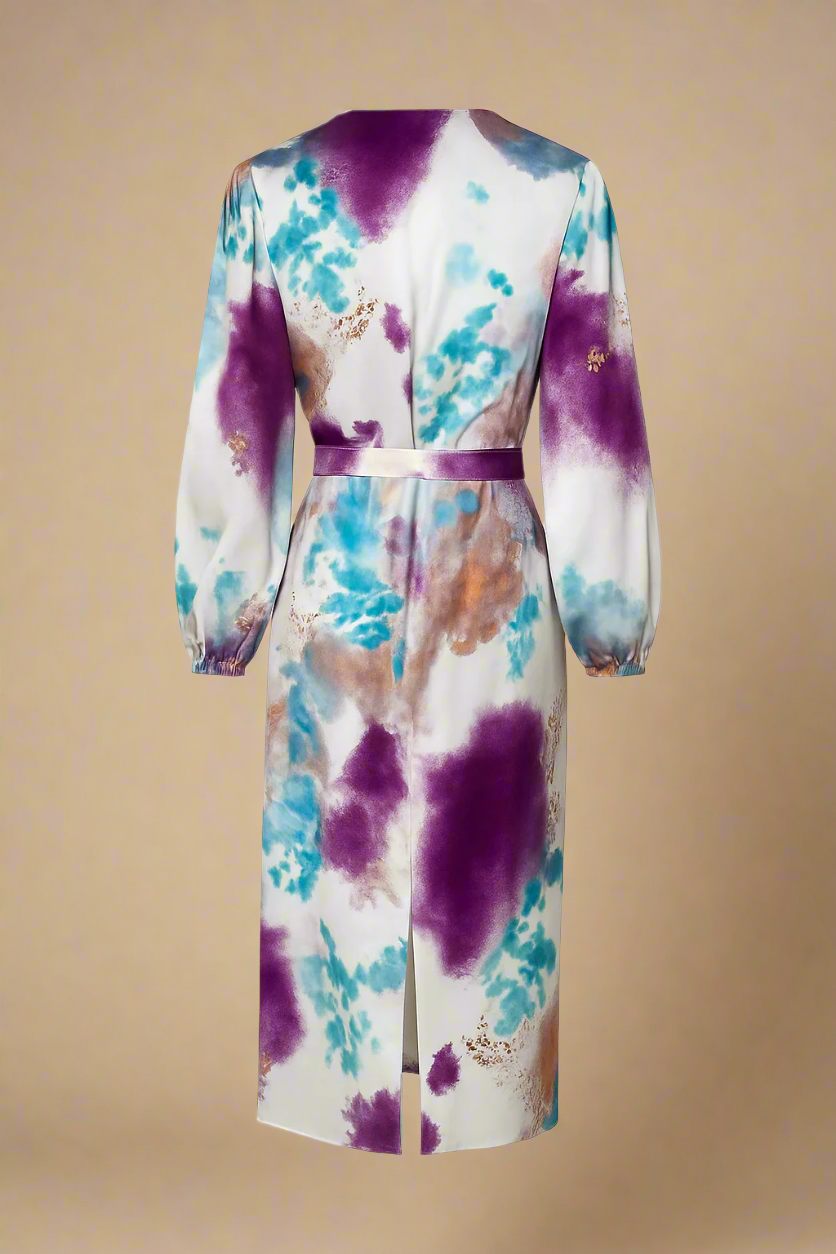 ALVA DRESS | A FLUID COMPOSITION OF COLORS AND SHAPES