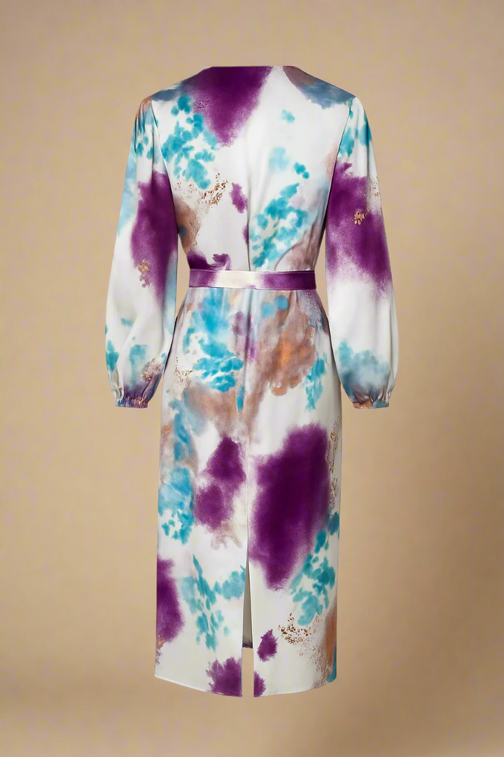 ALVA DRESS | A FLUID COMPOSITION OF COLORS AND SHAPES