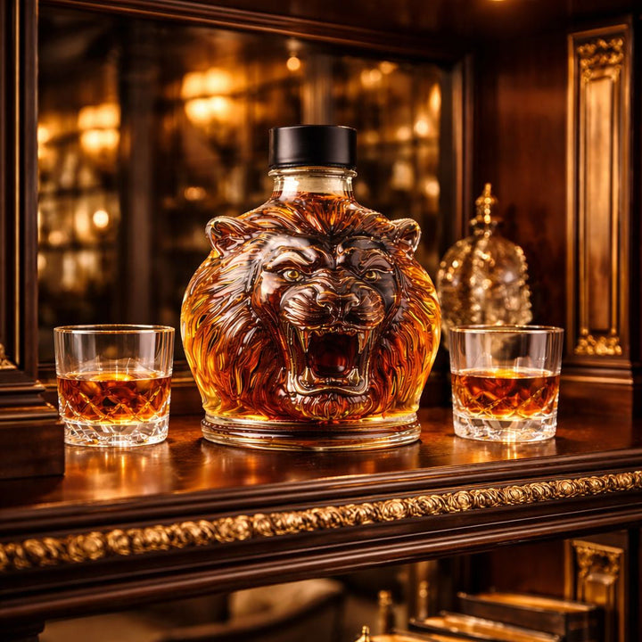 Whiskey Bottle - Lion Edition
