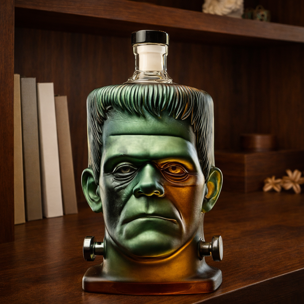 Whiskey Bottle - Frankenstein Edition