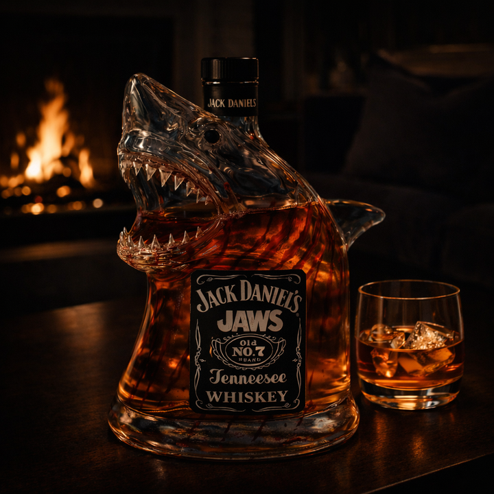 Whisky Bottle - Shark Edition