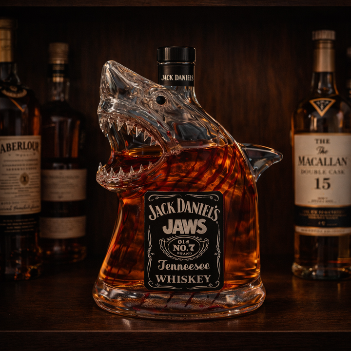 Whisky Bottle - Shark Edition
