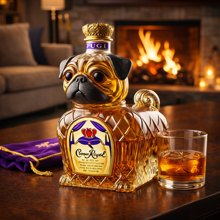 Whisky Bottle - French Bulldog Edition