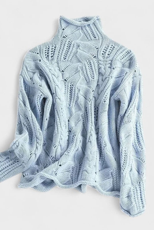 Ksenia™ | Komfortowy dziergany sweter