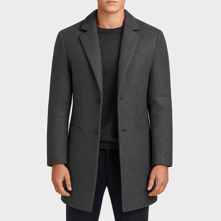 James | Men's Tailored Wool Coat