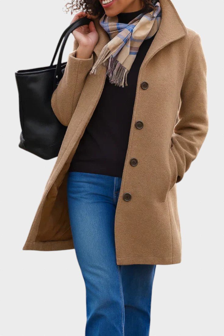 Leila™ | Klasyczny Elegancki Płaszcz