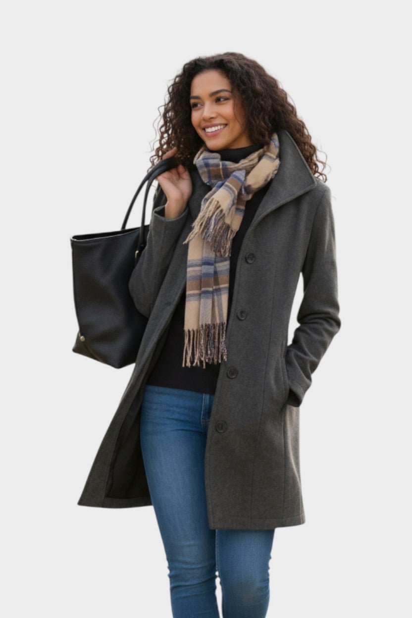 Leila™ | Klasyczny Elegancki Płaszcz