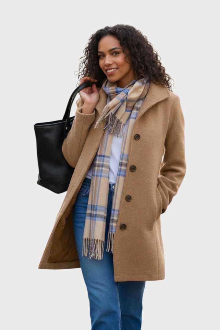 Leila™ | Klasyczny Elegancki Płaszcz