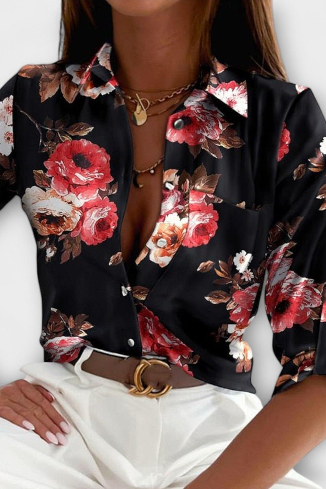 Maria - Shirt with a Classic Collar