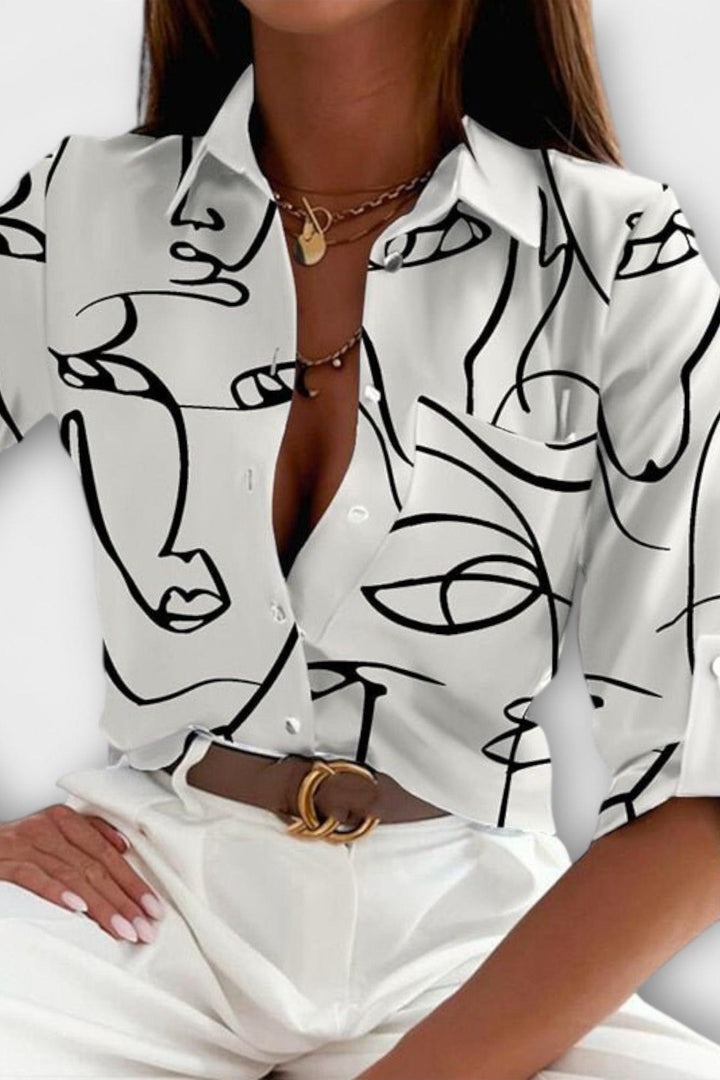 Maria - Shirt with a Classic Collar