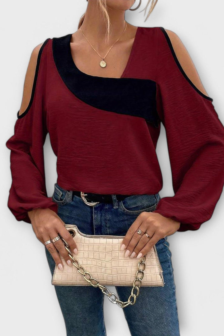 Mariana - T-shirt with Square Neckline