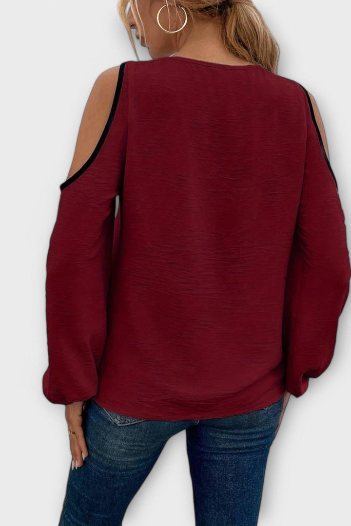 Mariana - T-shirt with Square Neckline