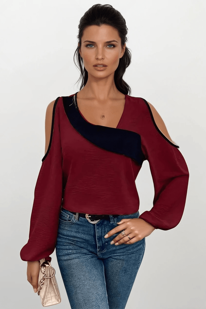 Mariana - T-shirt with Square Neckline