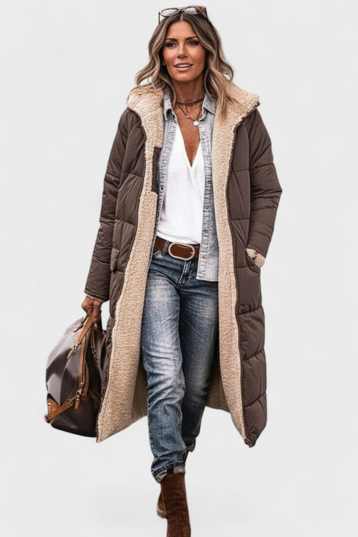 Dobromila™ | Luksusowy dwustronny płaszcz