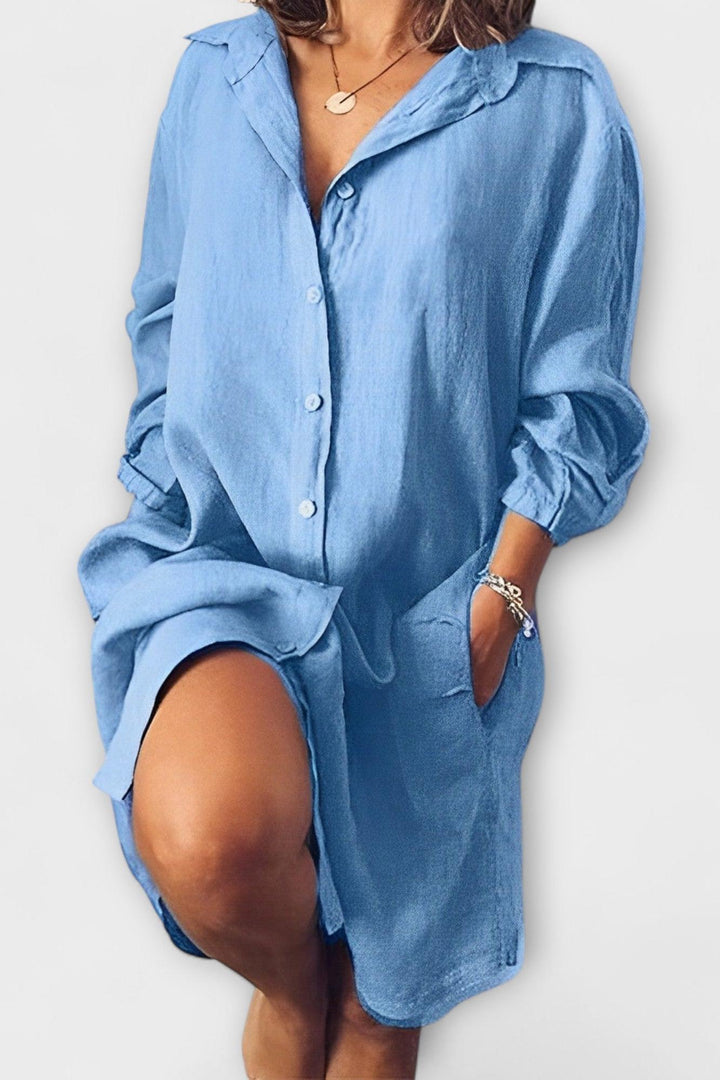 Raquel - Comfortable Linen Shirt